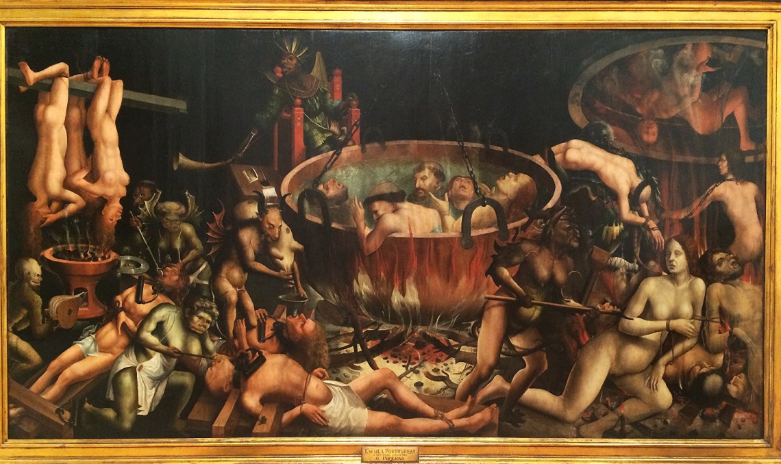 L'Enfer (1510-1520), Maître portugais inconnu – Theoriart
